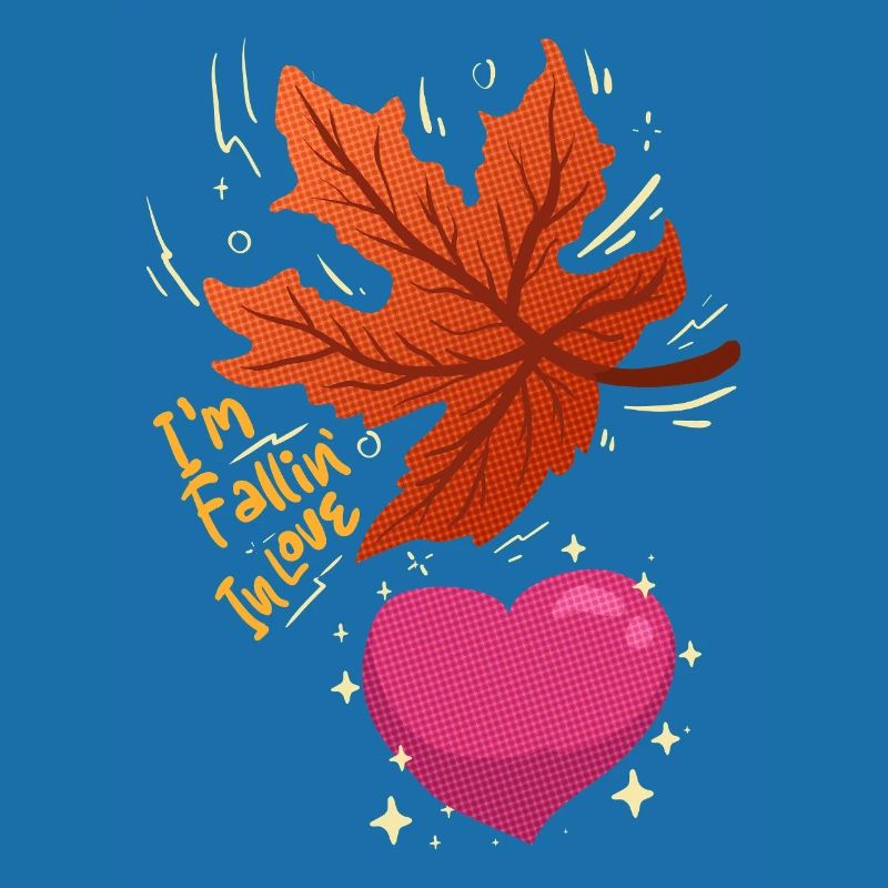 I’m Falling in Love - maple leaf falling in love