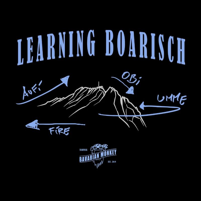 Bavarian Monkey Learning Boarisch