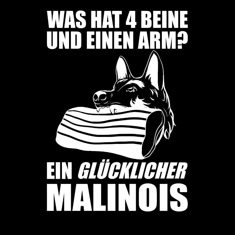 Glücklicher Malinois Lustiger Spruch Meme