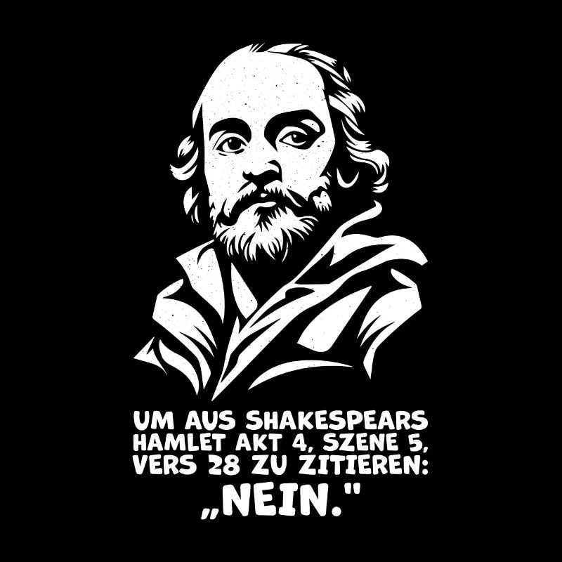 Citation du « non » de Shakespeare – Citation amusante d’Hamlet