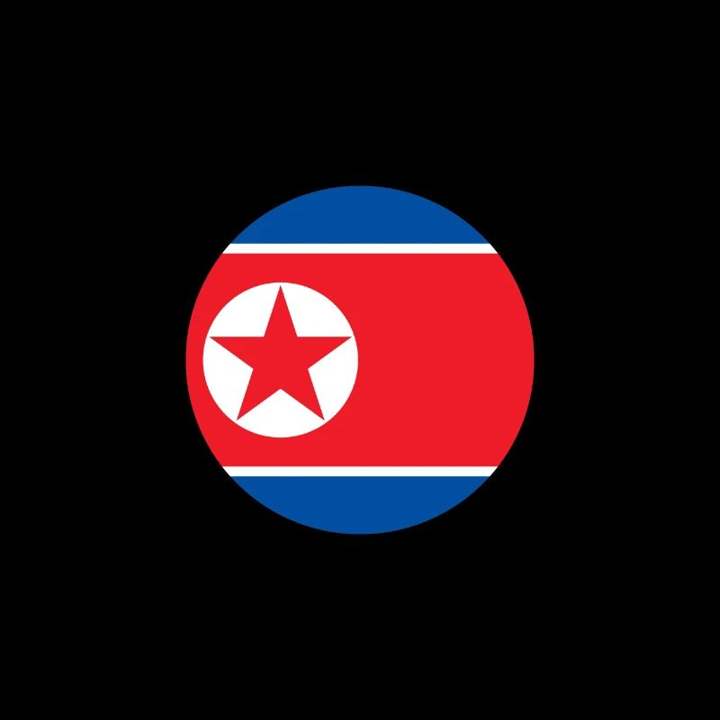 Corée du Nord Drapeau du drapeau de la Corée du Nord