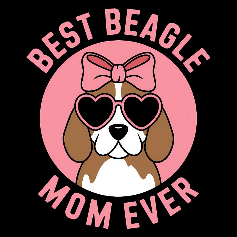 Beagle Mama Hund Mutter Lustiges Beagle Geschenk