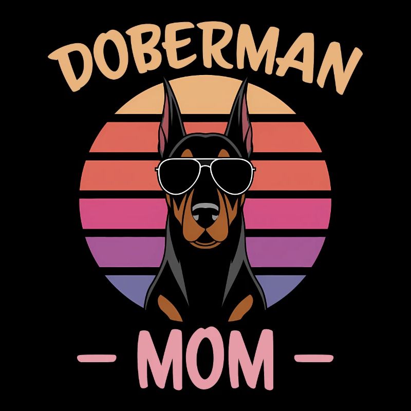 Dobermann Spruch Mama Lustiges Dobermann Geschenk