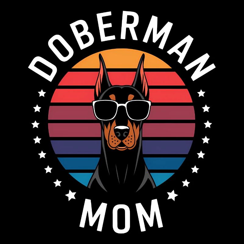 Dobermann Spruch Mama Lustiges Dobermann Geschenk