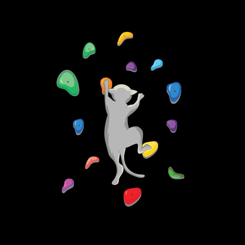 Mur d’escalade de chat domestique