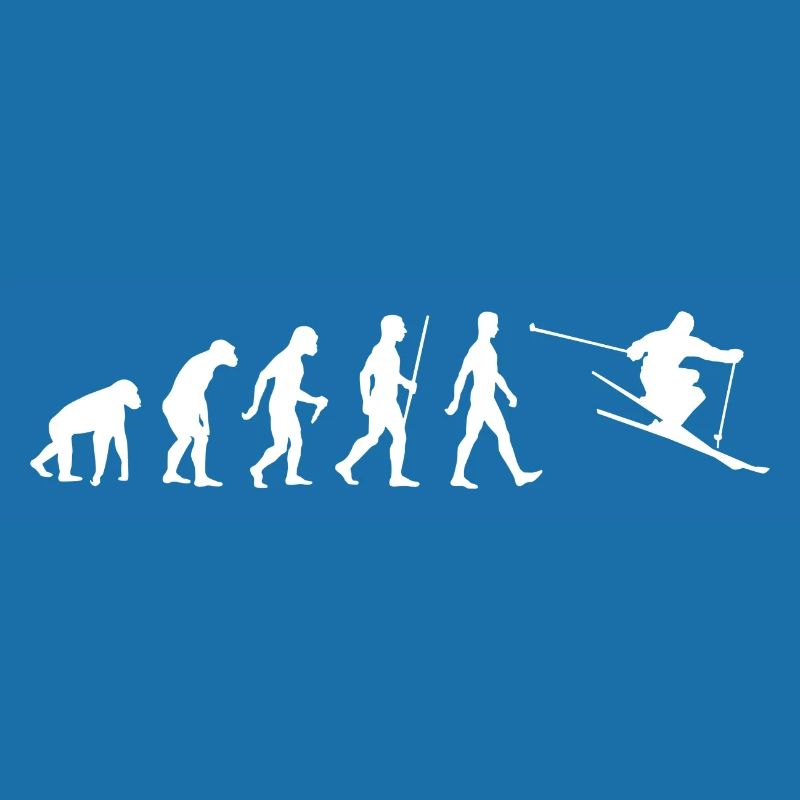 Skiing Evolution Skier Development Ski