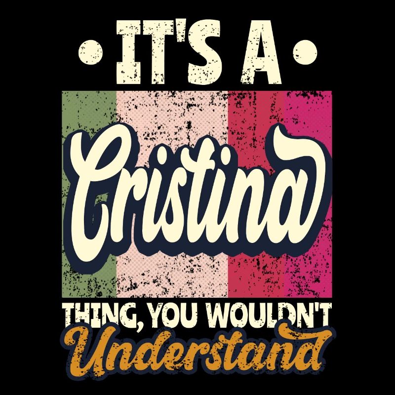 Cristina Name Gift Personalized Saying