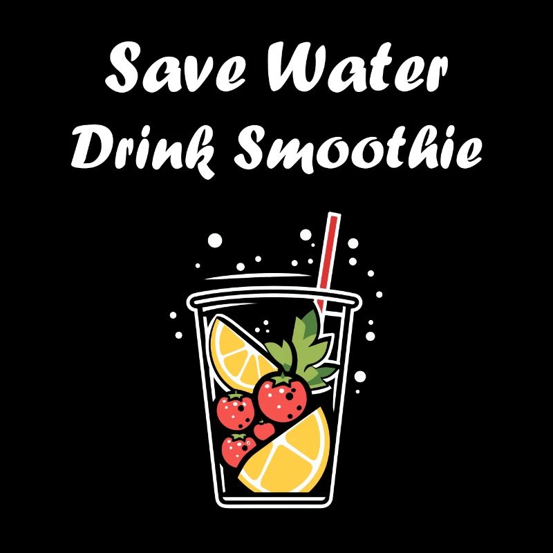Save water drink smoothies