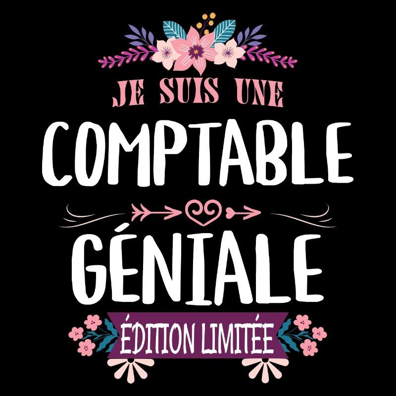 Femme Édition Limitée Comptable Géniale