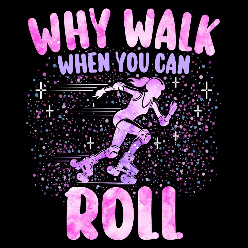 Mädchen Roller Skater Frau Roller