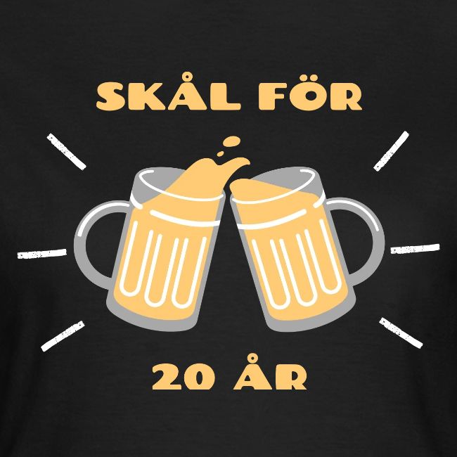 skål för 20 år