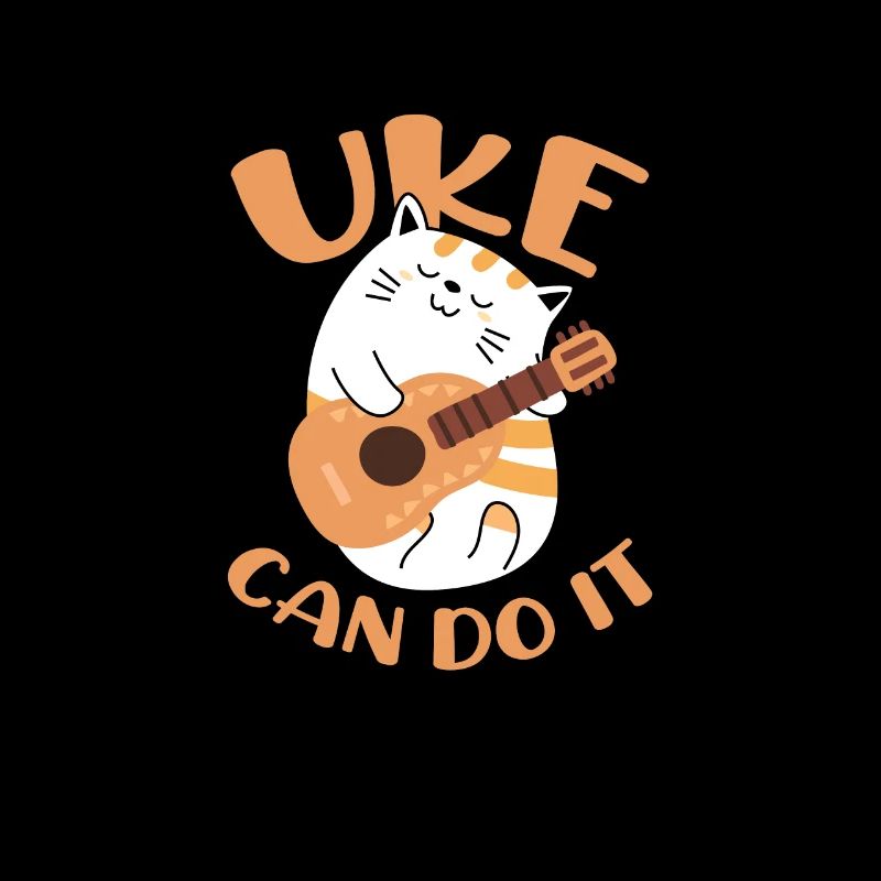 Ukulele Katze Hawaii Gitarre Uke Katzen Geschenk