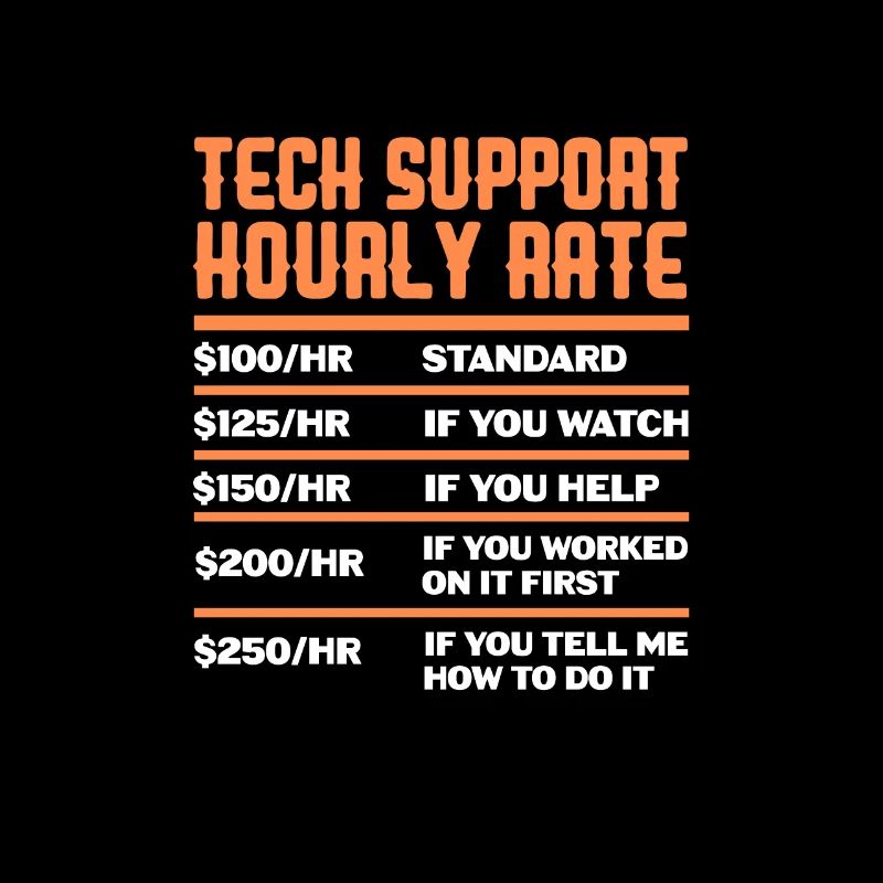 Technical Support Computer It Admin Gift