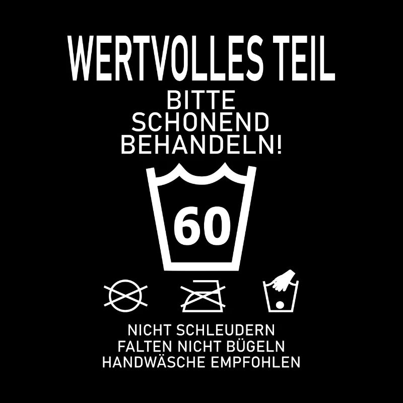SCHONEND BEHANDELN Geschenk 60. Geburtstag