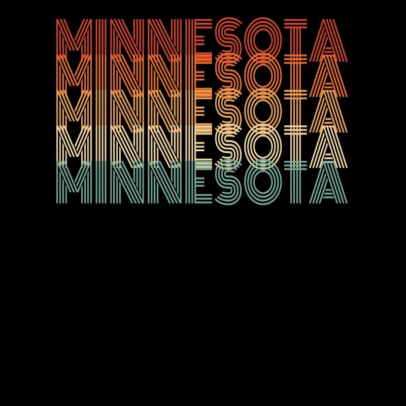 Fier cadeau du drapeau du Minnesota
