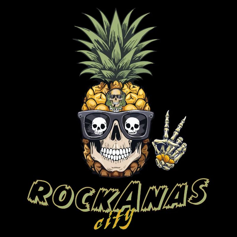 RockAnas - Crazy Ananas Bekleidung by Mujo