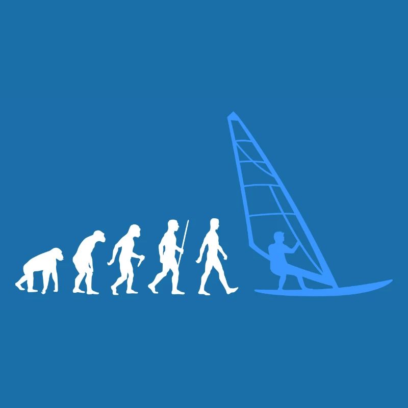 Windsurfen Evolution Windsurfer Windsurfing