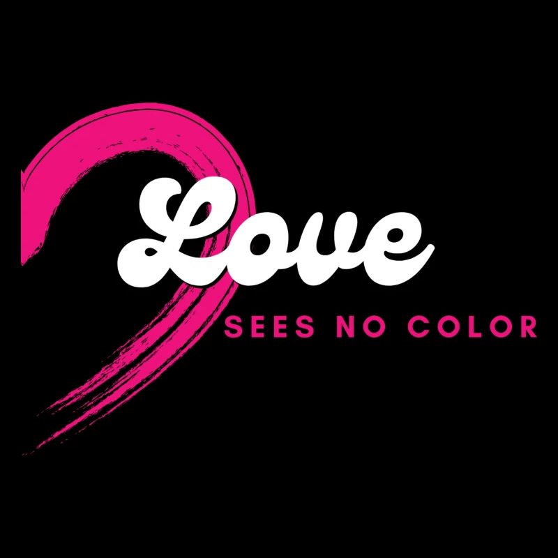 Love sees.