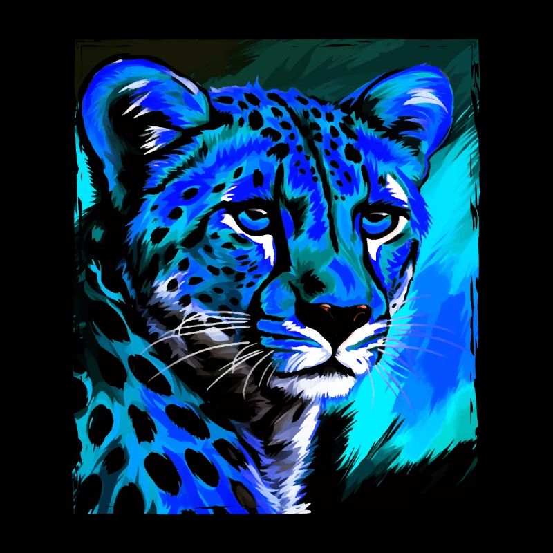 Portrait de guépard
