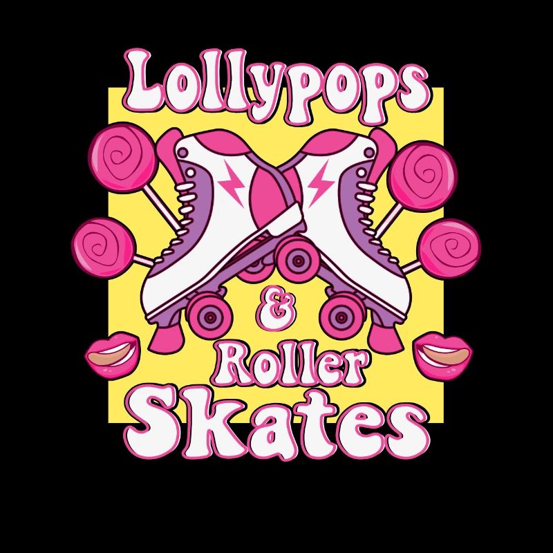 Roller Skating Lollypops Roller Skates Roller Skate