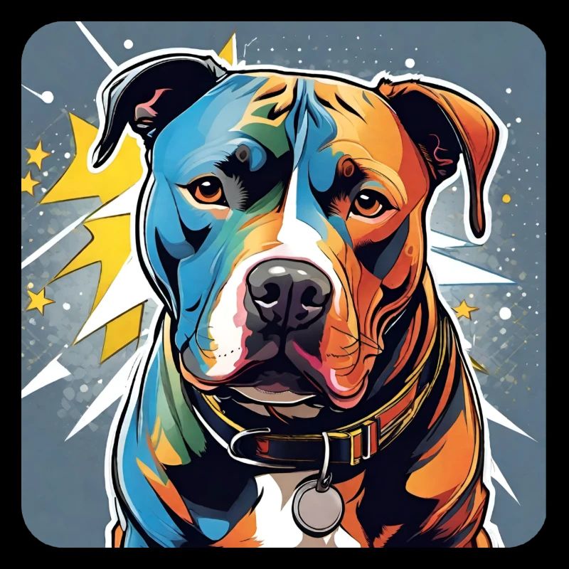Chien Pitbull cool