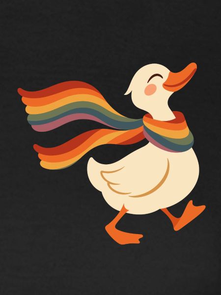 Rainbow Duck Pride