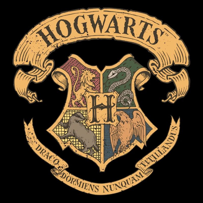 Harry Potter Hogwarts Coat of Arms small