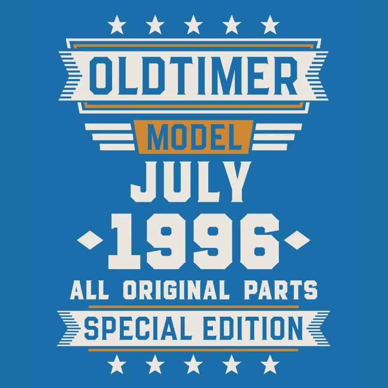 Oldtimer July 1996 Birthday Gift