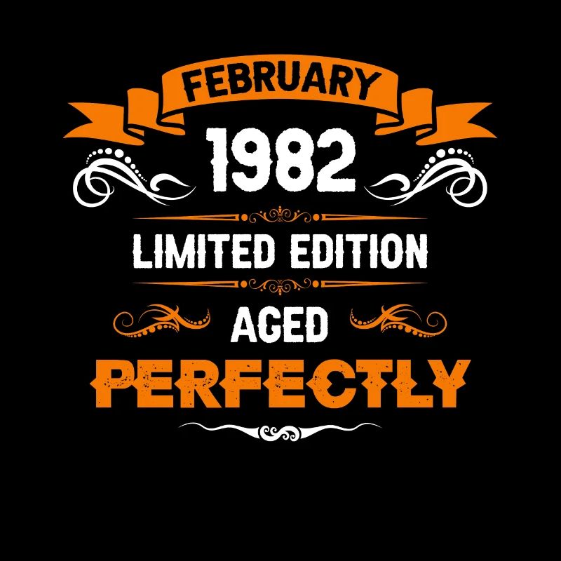 February 1982 Vintage Birthday Gift