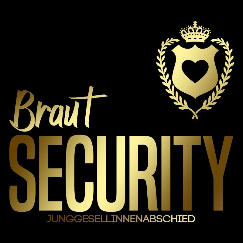 Junggesellinnenabschied Braut Security Hochzeit