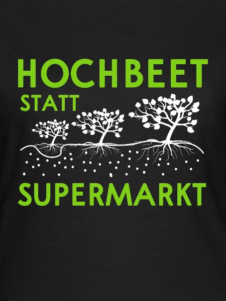 Hochbeet statt Supermarkt