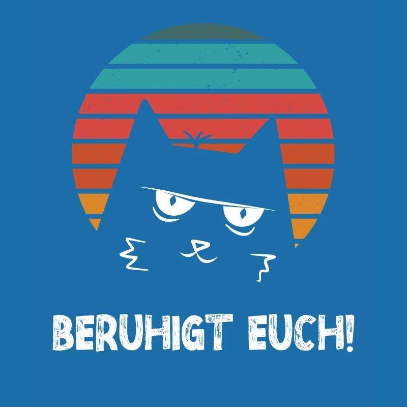 Katze Beruhigt euch