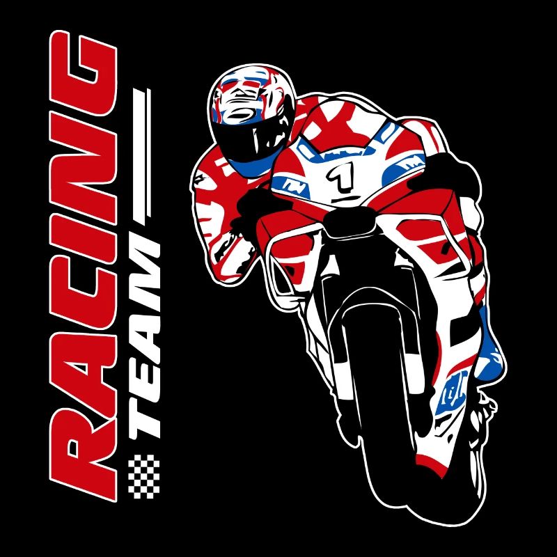 Motorcycle racing - racing motorcycle