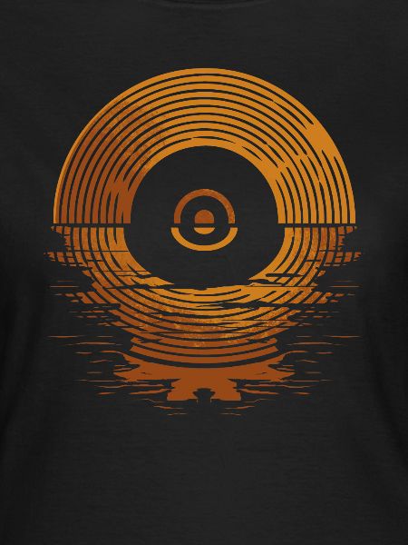 Disque vinyle rétro