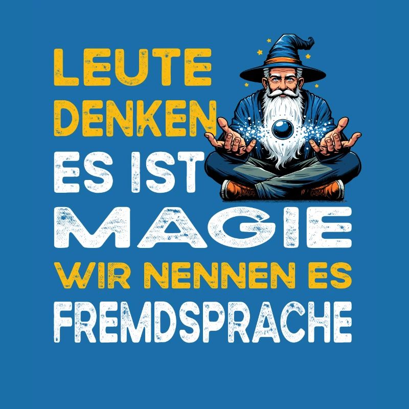 People Thinking Magic Foreign Language Interpreter