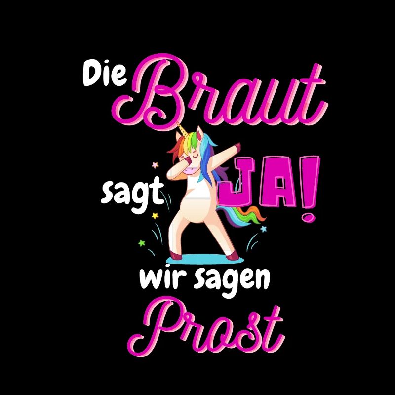 Polterabend EINHORN Junggesellenabschied der Braut