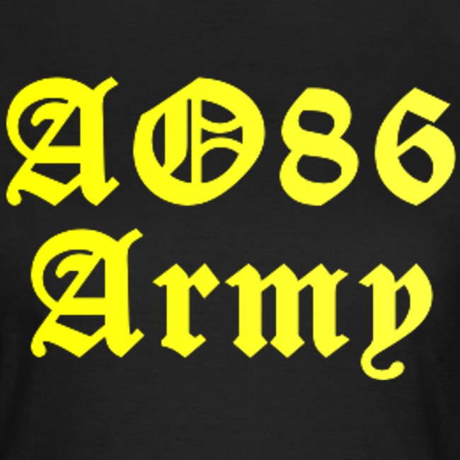 T Shirt Army gelb png