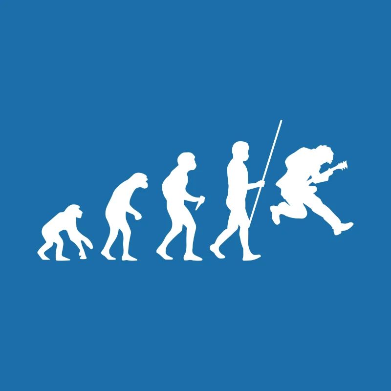 Gitarrist Evolution