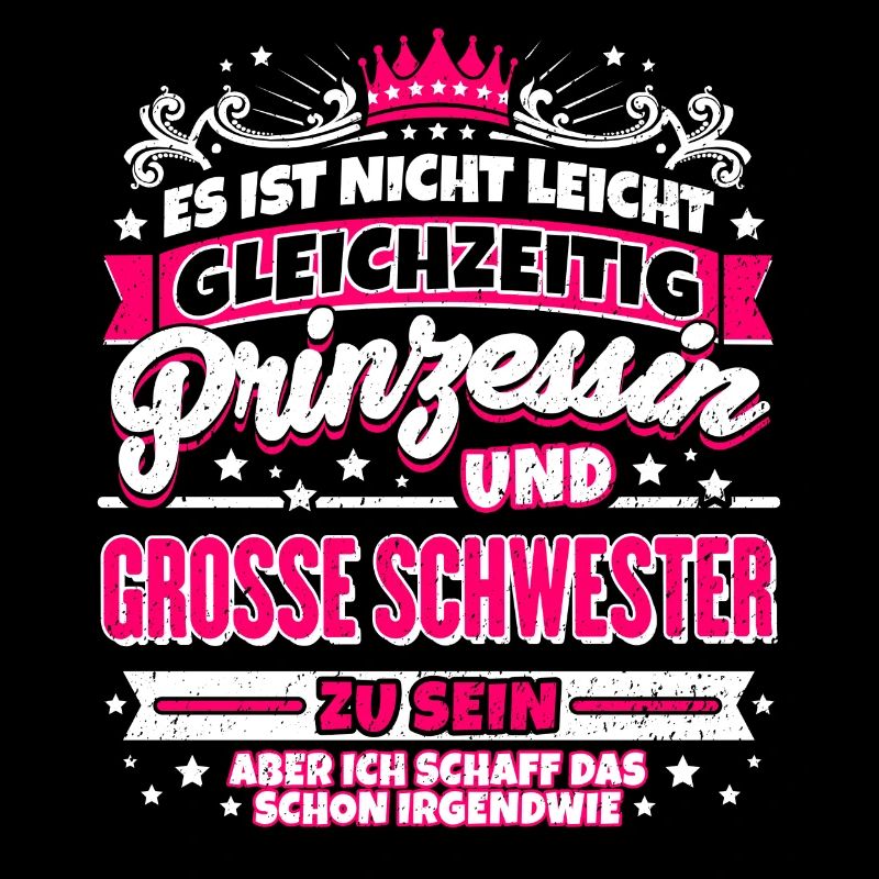 Prinzessin und große Schwester