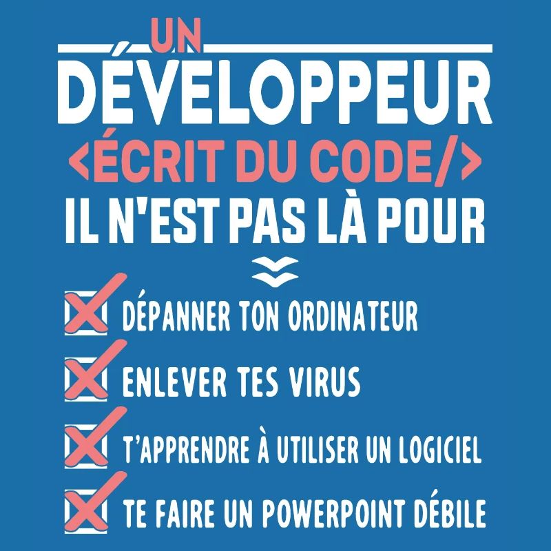 Un Développeur Écrit du Code Cadeau