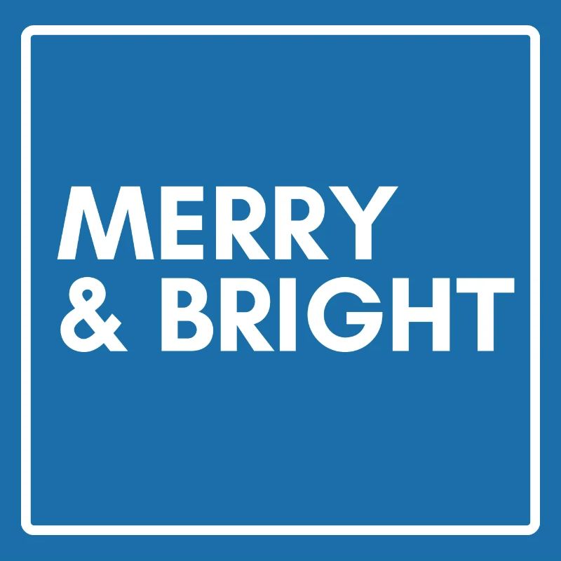 Merry & Bright : Pull de Noël moderne