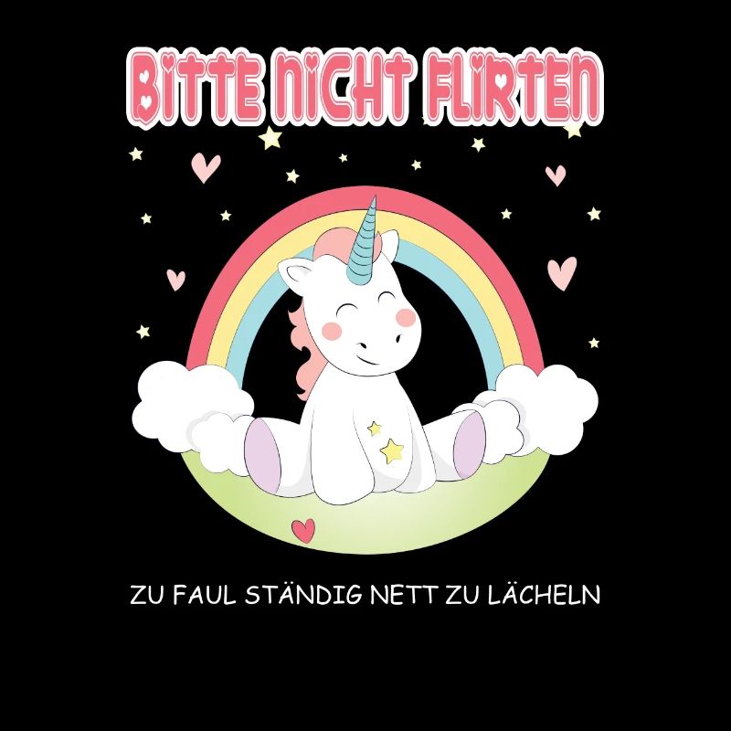Please do not flirt! unicorn
