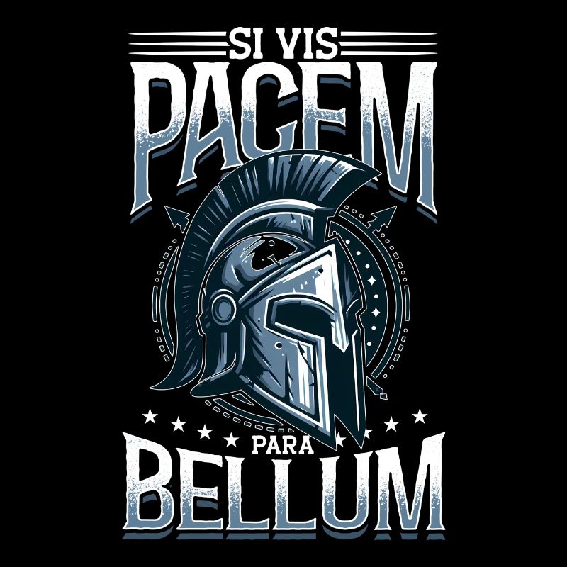Si vis pacem para bellum, latin, spartiate