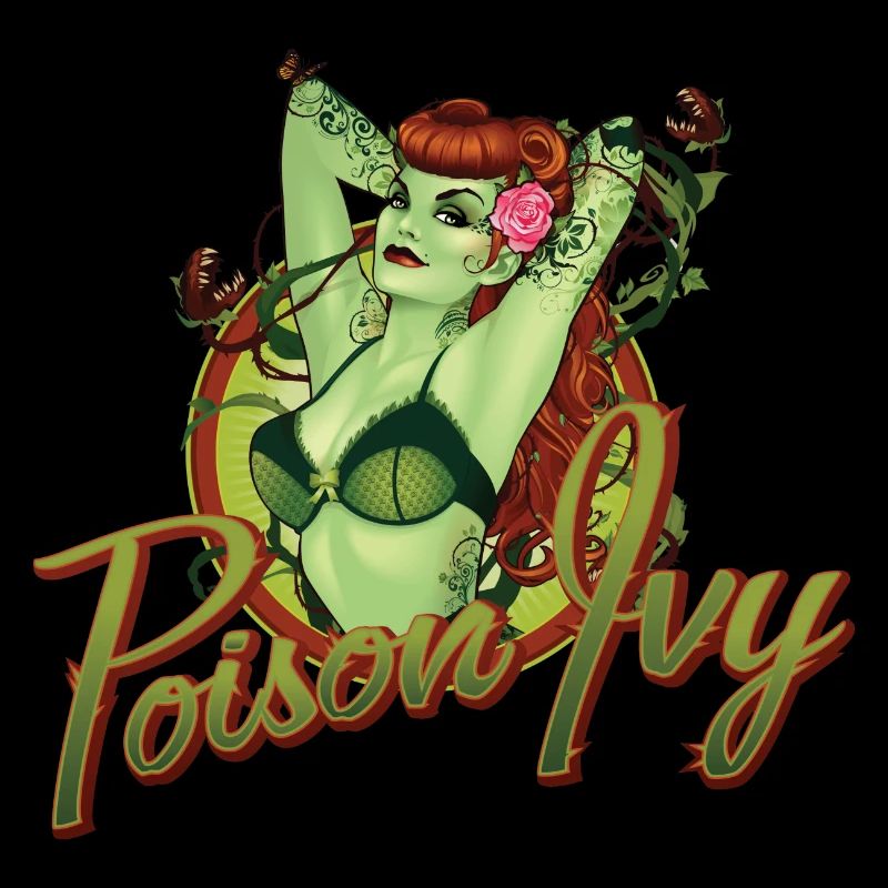 DC Comics Bombshells Poison Ivy Portrait