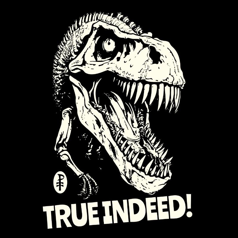 En vérité, un crâne de dinosaure