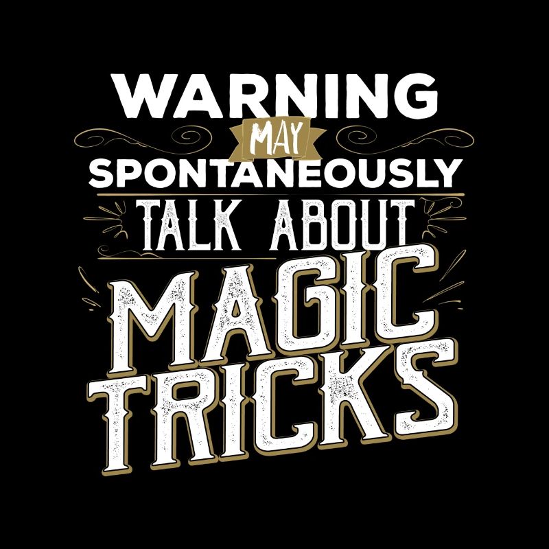 Magician Spontaneously Talk Magic Tricks