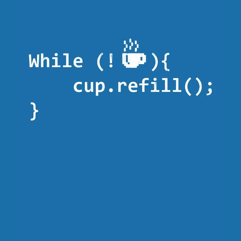 Lustiger Programmierer für Java-Kaffee-Programmierung