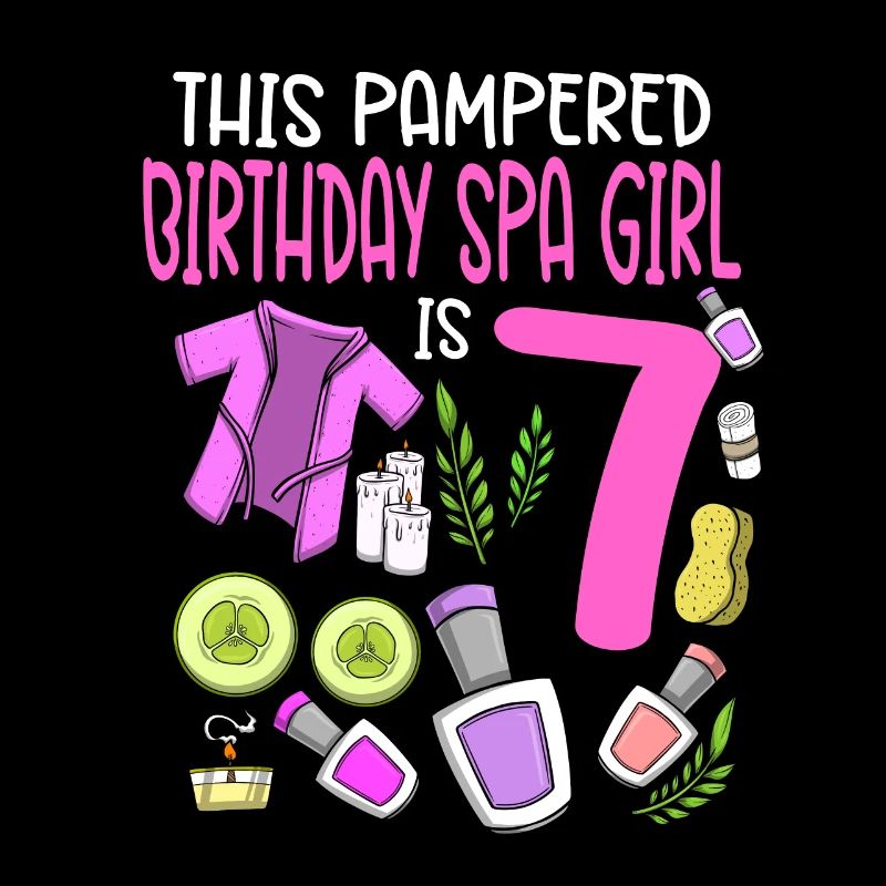 Spa Anniversaire pour les filles 7ème fête d’anniversaire Spa
