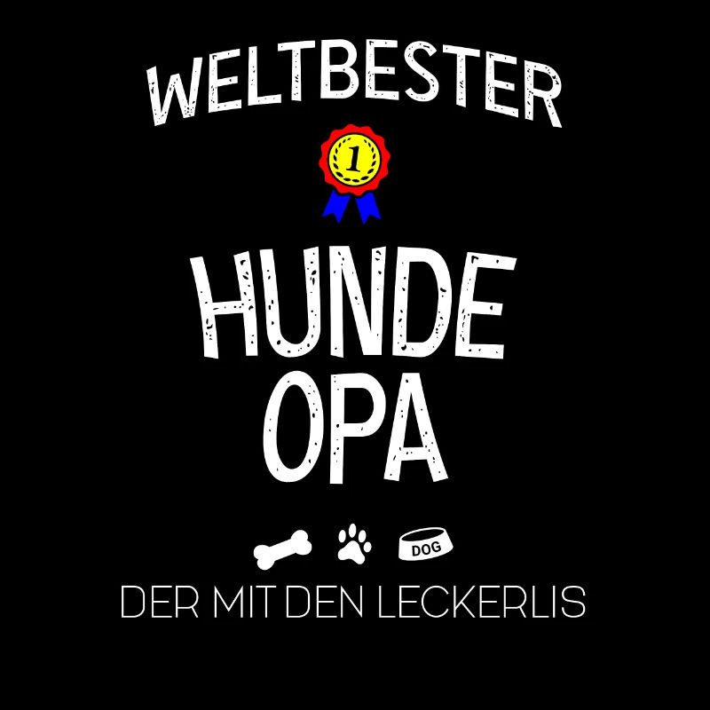 Lustiger Beste Hunde Opa Der Mit Den Leckerlis