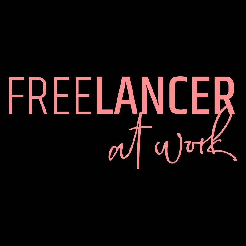 Freelancer at work